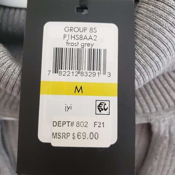 DKNY Long Sleeve Turtleneck Shirt w Front Cut Out Peekaboo Chest Size M - Picture 2 of 5